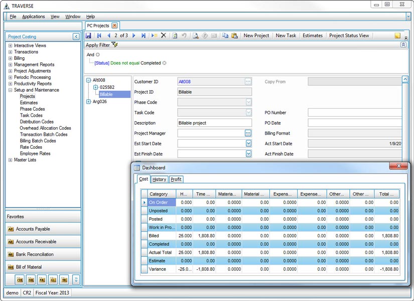 Distribution Screen